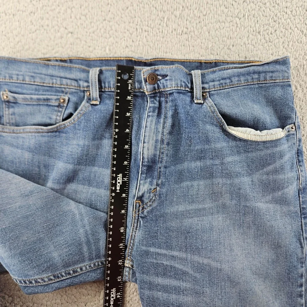 Levis 505 Jeans‎ Mens 38x32 Blue Regular Fit Straight Leg Cotton Denim